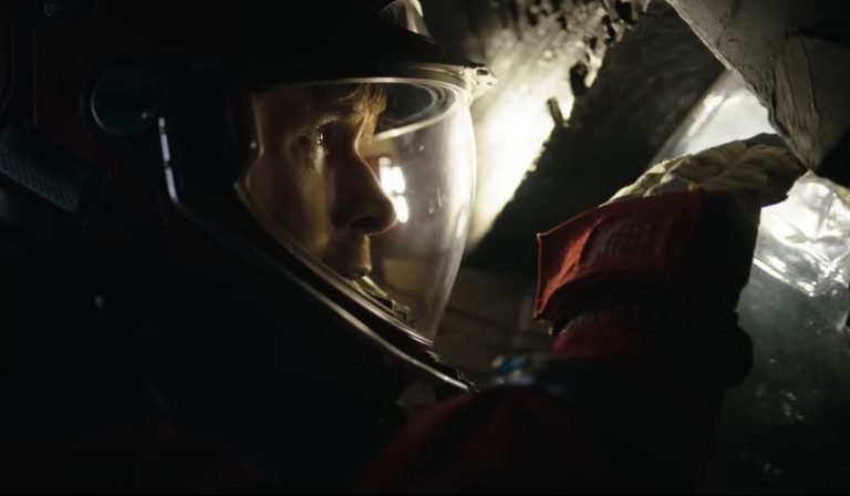 Scene from Project Hail Mary starring Ryan Gosling