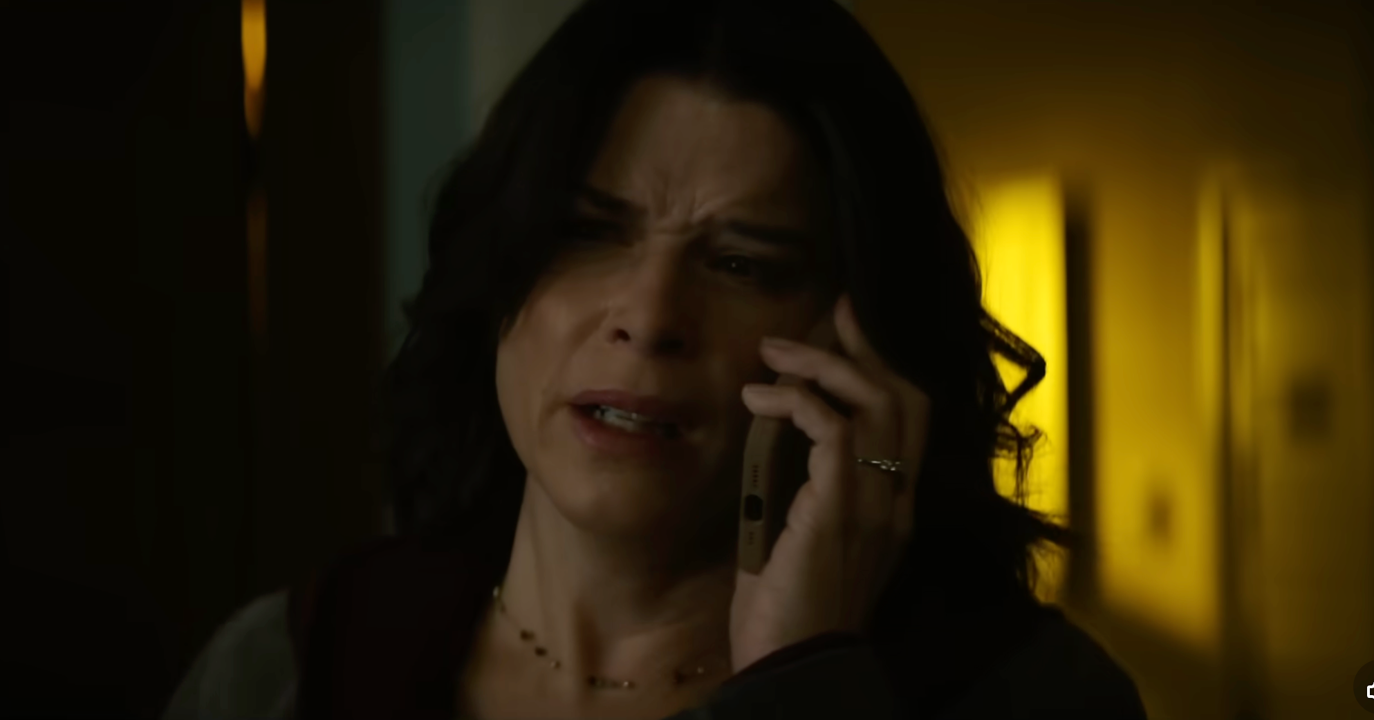 Neve Campbell in Scream 7, coming February 27, 2026.